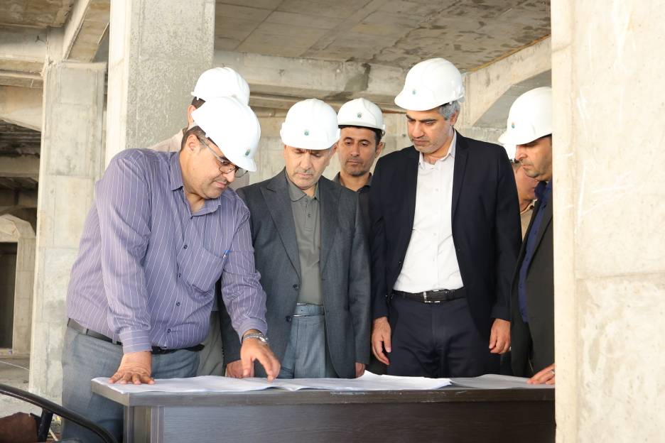 تصویر خبر بازدید رئیس علوم پزشکی از پروژه بیمارستان در حال ساخت موسسه خیریه حضرت رسول اعظم (ص)